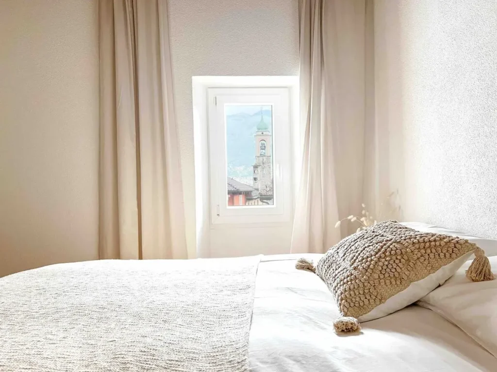 Double bedroom in the Vira village home